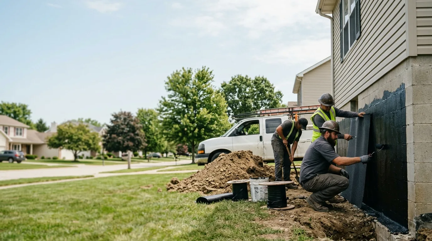 Basement Waterproofing in Mineral, IL near me